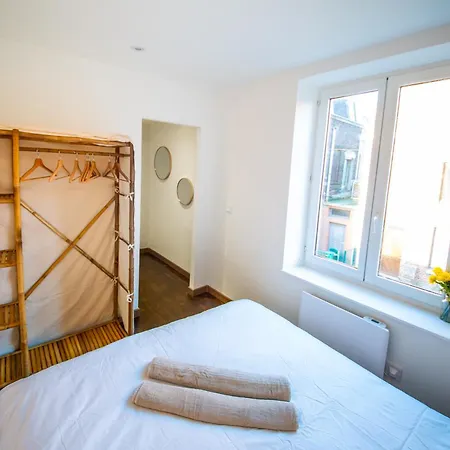 Apartmán L'illois - 2 Beds - Free Parking - Vieux Lille - Wifi - Netflix Saint-Andre-lez-Lille